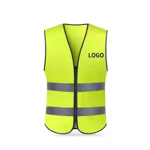 Gilet di sicurezza ingegnere costruzione con Logo alta visibilità striscia di avvertimento gilet di sicurezza riflettente gilet di sicurezza per gli uomini in Pakistan