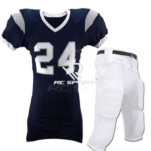 American Football Uniform Wholesale New York City Stitched Jersey Unisex <b>Jet</b> Team Breathable Plus Size - Product Image 6
