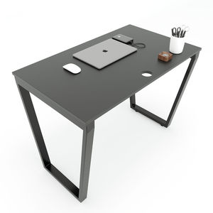 Patas de Mesa de Café de Aluminio de Diseño Industrial Trapez Concept, 60x100cm, Requiere Ensamblaje, HCTC001, para Mobiliario Hospitalario - Product Image 4