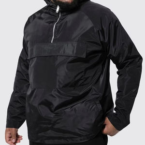 Venta caliente personalizada hombres entrenadores Chaqueta ligera resistente al agua de gran tamaño entrenamiento poliéster nailon chaquetas de entrenamiento para los hombres - Product Image 4