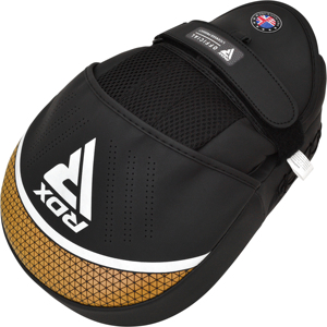 Tốt Nhất Bán Aura Cộng Với T-17 Tùy Chỉnh Bền Cong Đấm Mitts PU Da Đào Tạo Tập Trung Pad Cho Đấm Bốc - Product Image 6