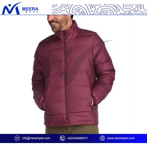 Nouveaux vêtements personnalisés pour hommes Veste doudoune compressible de bonne qualité pour hommes Manteau d'hiver à capuche Veste de neige isolée Service OEM - Product Image 3