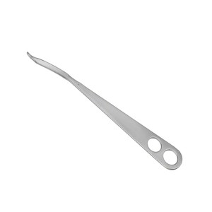 Palanca ósea de calidad superior curvada 220 mm 8 34 "punta afilada Ancho 2 mm ancho de mandíbula 8 mm palanca ósea quirúrgica médica ortopédica - Product Image 1