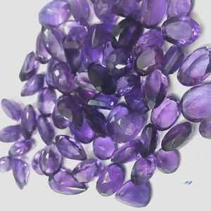Améthyste violette taille naturelle taille libre en gros pierres précieuses en vrac pour collier bijoux livraison gratuite - Product Image 3