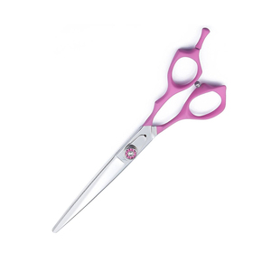Tijeras profesionales para mascotas, mango rosa, pulido de espejo, acero alemán, 7,5 pulgadas, tijeras de aseo de belleza - Product Image 6