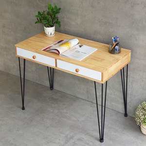 Modern <b>Computer</b> <b>Desk</b> with Hairpin Legs 100x50cm 5 Drawers BD68106 - Product Image 2