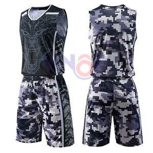 ชุดบาสเก็ตบอลพิมพ์ลายดิจิทัลแบบกำหนดเอง ราคาประหยัด แฟชั่นปี 2025 สำหรับผู้ชาย ไซส์พลัส ผลิตจากโพลีเอสเตอร์ 100% พร้อมโลโก้แบบกำหนดเอง - Product Image 6