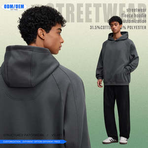 Poids lourd 400 GSM Hoodies Premium unisexe sweats confortable chaud durable tenue décontracté prix usine en gros - Product Image 3