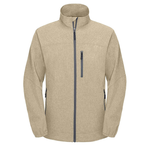 Veste Softshell pour homme sur mesure, confortable, élégante et coupe-vent, vêtements d'extérieur Softshell pour homme, OEM - Product Image 1