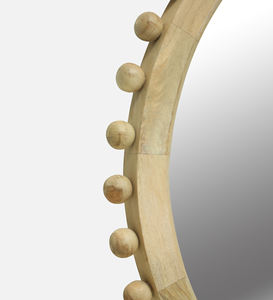 Espejo Contemporáneo de Madera Maciza para Sala de Estar, Hoteles, Restaurantes, Villas y Dormitorios - Product Image 4