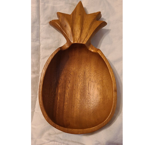 Cuenco de madera con forma de piña de lujo para el hogar, Hotel, restaurante, decoración, ensalada de frutas, vajilla, cuencos para servir ensalada y fruta - Product Image 1
