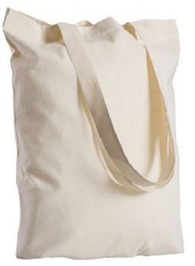 Carrymore 3.8 oz 130 GSM <b>Medium</b> Weight Premium Cotton Shopping Tote <b>Bag</b> Cartoon Pattern Shoulder Strap Customizable <b>Size</b> Logo - Product Image 3