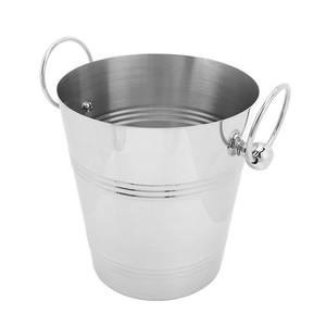 ถังใส่น้ำแข็งแชมเปญสีทองแบบกำหนดเองสำหรับใช้ในงานแต่งงาน - Product Image 5