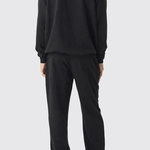 Ropa deportiva informal para hombre, conjunto de sudadera y pantalones de chándal con estampado de color sólido para invierno - Product Image 2