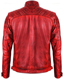 Chaqueta de cuero con capucha para hombre personalizada de alta calidad 2025 Chaqueta de cuero de moda al mejor precio hecha en Pakistán - Product Image 3