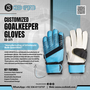 Gants de gardien de but professionnels orange et noir à paume plate avec motif de protection contre les impacts au dos de la main et support de poignet sécurisé à scratch - Product Image 6