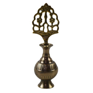 Boîte à eye-liner en laiton massif doré au design unique, pots Surmedani, design pour le maquillage tendance, poudre pour les yeux naturelle, rangement, cadeaux originaux - Product Image 3