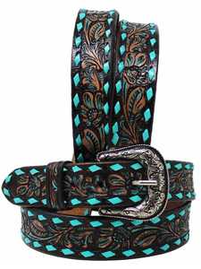 Cinturón de cuero de grano completo unisex para niños, nueva moda, diseño de piel de vaca Premium, tallado a mano, vaquero, cinturones de lujo personalizados, Envío listo - Product Image 4