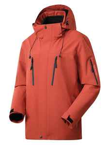 Chaqueta Cortavientos para Hombre, Ligera, Impermeable, Delgada, para Senderismo - Product Image 4