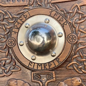 มีดแคมป์ปิ้ง JEXMOO ทำมือ ขนาด 24 นิ้ว เหล็กกล้าคาร์บอนสูง พร้อมด้ามหนัง รับผลิตตามแบบ DIY รองรับ OEM/ODM - Product Image 3