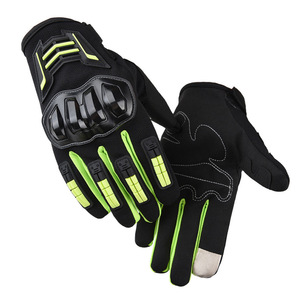 Guantes de Motociclismo de Carreras, Protección Completa para los Dedos, Antideslizantes, con Pantalla Táctil y Forro Cálido para Motociclistas - Product Image 2
