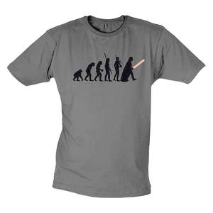 Camiseta Dark Force Evolution 100% Algodón con Diseño Estampado, Tela Jersey, Disponible en Pesos de 200g, 240g, 280g, 300g - Product Image 2