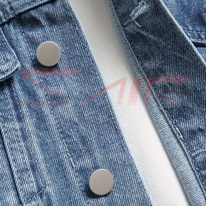 Top Fashion Men Jackets New Latest Hot Selling Fancy Casual Classic Breathable Plus <b>Denim</b> <b>Coat</b> Jeans Men Jacket - Product Image 4