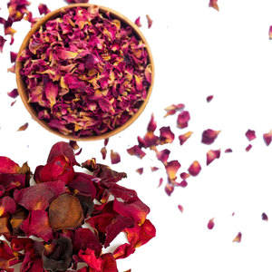 Pétales de roses rouges séchées | Arôme élevé pour emballage cadeau - Product Image 1