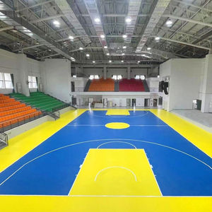 Revêtement de sol multi-usage pour terrain de basketball, éco-responsable, en silicone PU, antidérapant, résistant aux UV et à l'usure - Product Image 5