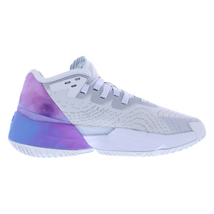 Adidas D.O.N. Zapatos para Niños Issue 4 GS, Color: Gris/Blanco Nube, 100% Auténticos - Product Image 3