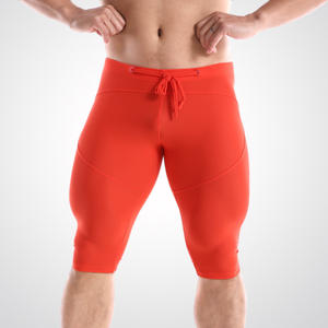 Short de gymnastique de course à pied Short de compression personnalisé pour hommes, entraînement, fitness, sports athlétiques, OEM - Product Image 4