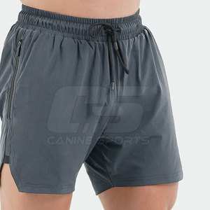 Summer Custom Logo Active Pants Short à taille élastique Shorts de course pour hommes Wholesale Fitness Shorts - Product Image 5