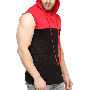 Pullover <b>Men</b> <b>Hoodies</b> Fashion New Design Durable <b>Hoodies</b> Wholesale <b>Men</b> <b>Sleeveless</b> <b>Hoodies</b> For Sale - Product Image 2