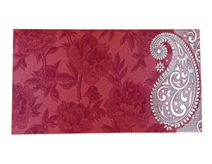 Enveloppes en coton écologiques rouges, décorations du Nouvel An chinois, cadeaux du Nouvel An lunaire, fournitures pour la fête du Nouvel An, lettrage en relief - Product Image 1