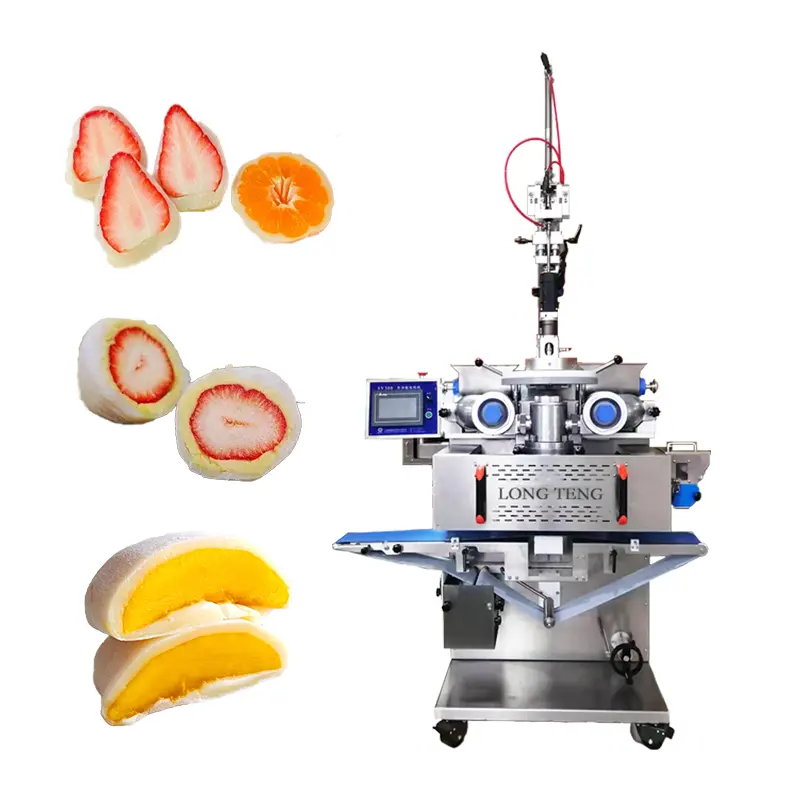 Полностью автоматическая и эффективная машина для производства фруктов Моти, японская машина для производства мороженого Моти, продажа