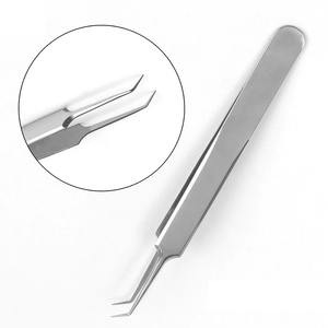 Pince à épiler extension de cils pour cosmétiques Logo personnalisé pour fournitures de beauté - Product Image 1