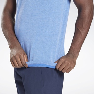Pas cher prix de haute qualité plaine vierge t-shirt hommes 2024 usine fournisseur direct meilleurs ventes hommes t-shirts - Product Image 3