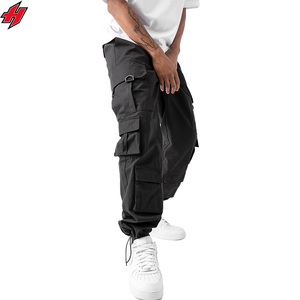 กางเกงวิ่งขาตรงไนลอนทรงสลิมฟิตสำหรับผู้ชาย, ใหม่2025กางเกงวอร์มทรงตรงมีกระเป๋าและเอวกลาง - Product Image 4