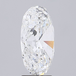 Pierre de diamant de laboratoire de qualité supérieure, taille ovale, 5,15 carats, bijoux haut de gamme, certificat IGI, couleur F, clarté VS1, marque Rising Diamond pour - Product Image 2