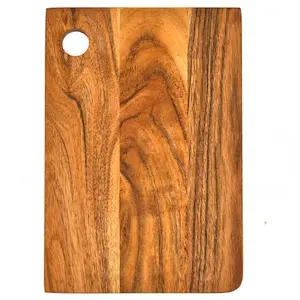 Tabla de Cortar de Madera de Acacia Natural para Uso en la Cocina, Plato de Madera para Cortar Verduras, Frutas, Queso o Servir al Mejor Precio - Product Image 2