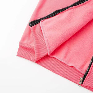 Wholesale 100% Cotton Solid Full Face <b>Zip</b>-<b>Up</b> <b>Hoodie</b> with Custom Logo Design Breathable Fleece for Winter - Product Image 6