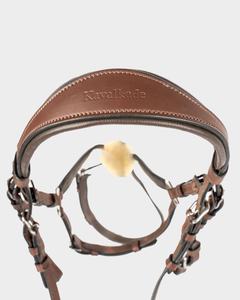 Fabricant de bride de cheval en cuir naturel indien de qualité Fabricant de bride roulée en cuir - Product Image 5