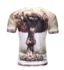 เสื้อยืดผู้ชายแฟชั่นฤดูร้อน ผ้าโพลีเอสเตอร์ถัก คอทรงโอ แขนสั้น สวมใส่สบาย น้ำหนัก 180 GSM สไตล์สปอร์ต แห้งเร็ว ไม่ยับ รับสั่งทำ - Product Image 2