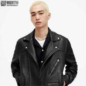 Style décontracté de haute qualité Veste en cuir camouflage élégante pour hommes Respirant Meilleur design Coupe-vent Logo avant - Product Image 6