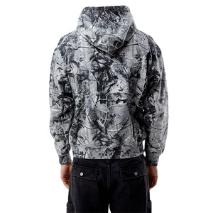 Basics Hoodies Hommes Hiver Camouflage À Capuche Personnalisé Impression Numérique Humidité Coupe-Vent Polaire Pull 2026 - Product Image 2