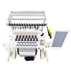 Commercial Single-Head 15-Needle Metal Embroidery Machine with 15-20kg Capacity and <b>Large</b> <b>Frame</b> - Product Image 6