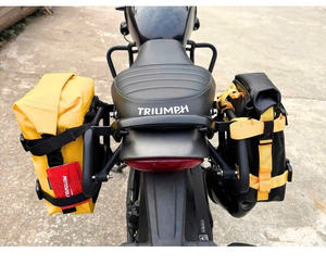 Support de sac arrière MBiker authentique pour guidon Triumph Speed 400, fabriqué en aluminium durable - Product Image 1