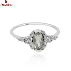 HOT SALE 925เงินลอนดอน Blue Topaz Stone Stone RING - Product Image 6