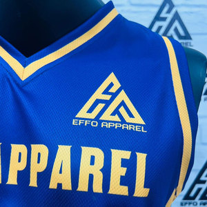 Diseña Tu Propio Uniforme de Baloncesto, 100% Poliéster, Transpirable, Absorbente de Humedad, de Secado Rápido, Sin Mangas, Unisex, con Logotipo Personalizado - Product Image 6