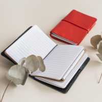 Carnet A5 de voyage d'affaires en cuir véritable fait main, de luxe, classique, de haute qualité, anti-odeur, léger, écologique et rechargeable